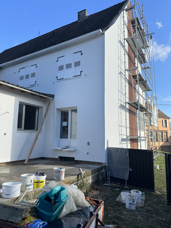 Isolation extérieure à Phalsbourg